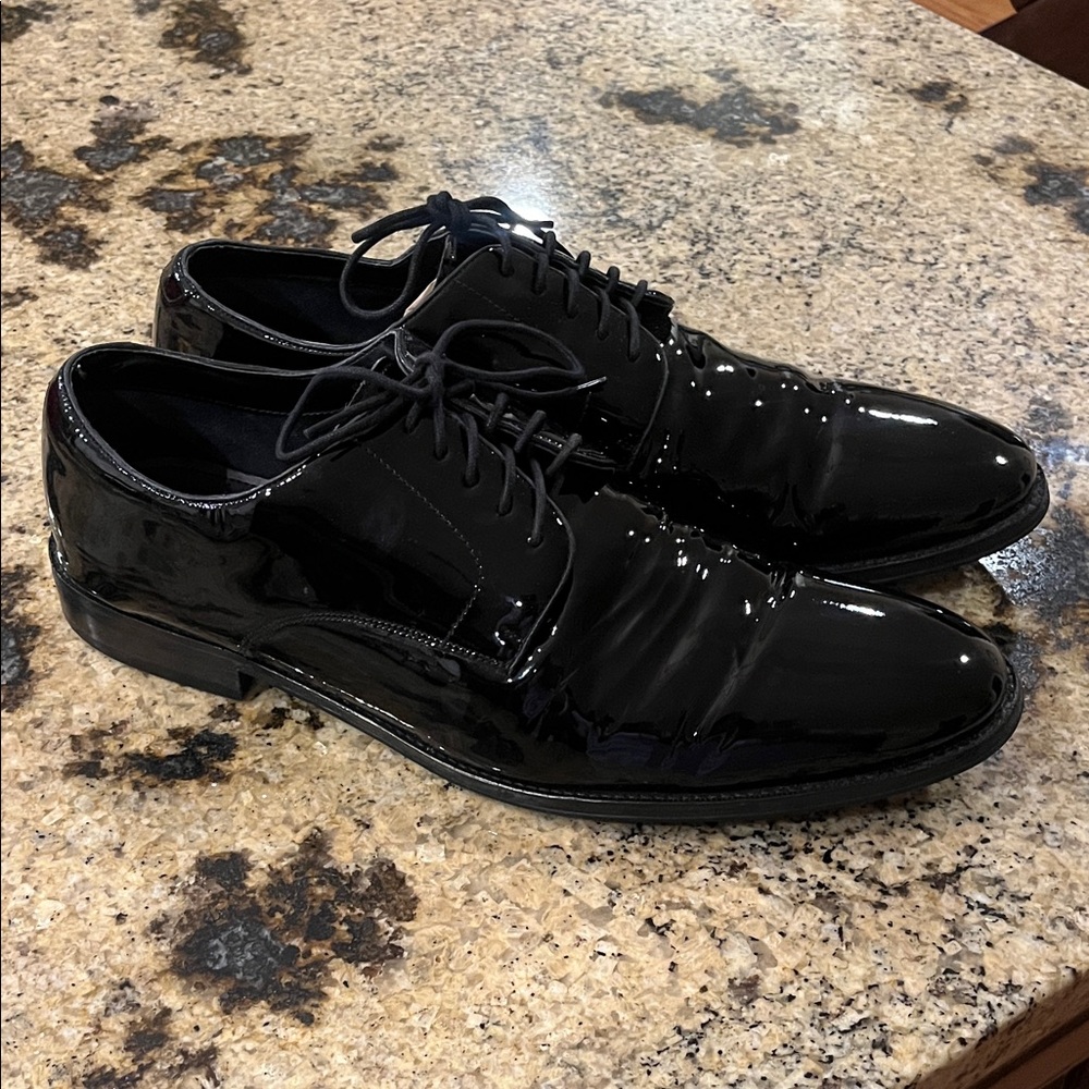 The Black Tux Men’s black tuxedo shoe size 13